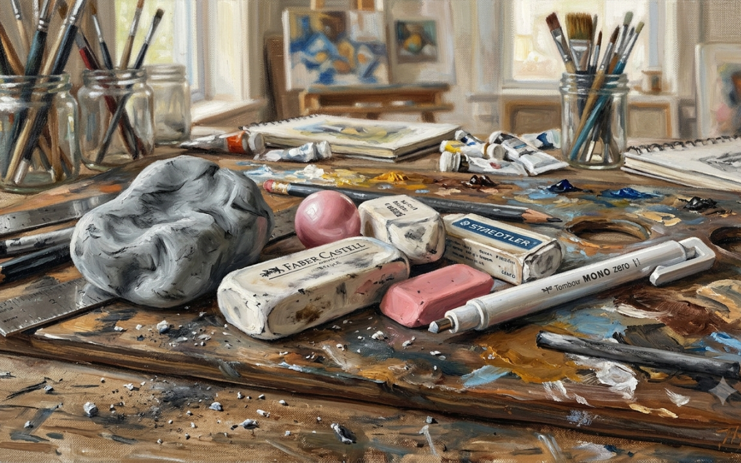 The Complete Guide to Artists’ Erasers