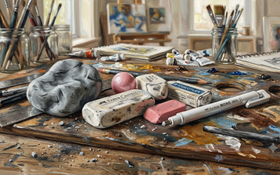 The Complete Guide to Artists’ Erasers